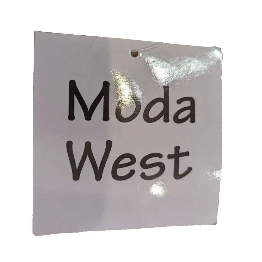Moda West red black